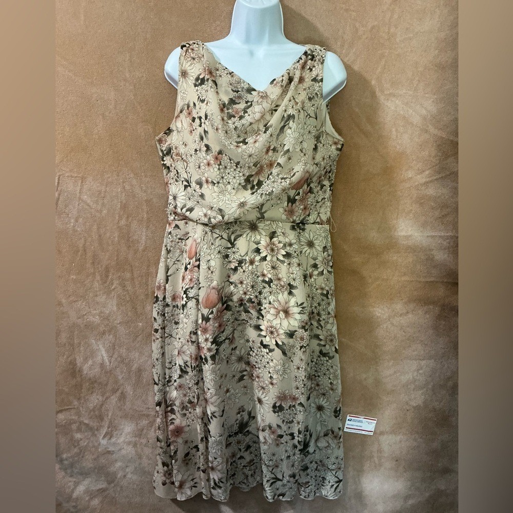 ENFOCUS Floral‎ Sleeveless Dress size 10